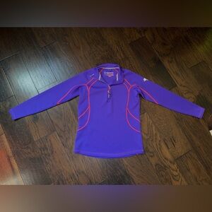 Sunice Women's Megan SuperliteFX Stretch Thermal Quarter-Zip Pullover size L